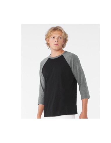 B-3200-Unisex 3/4 Sleeve Baseball T-Shirt